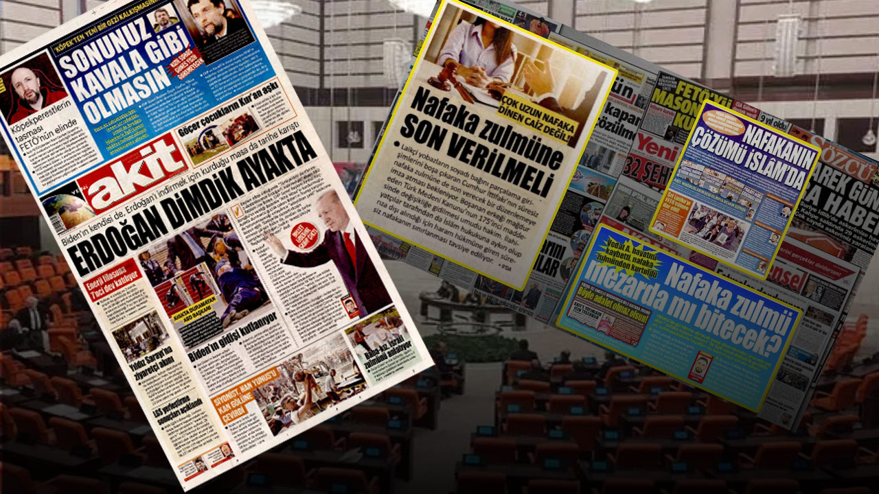 AKP geri adım attı manşetler sustu: Akit ‘tıss’ dedi